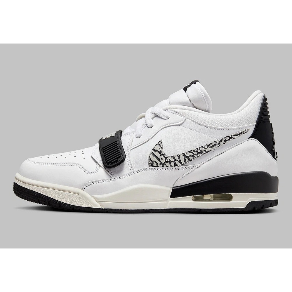 Nike Air Jordan Legacy 312 Mens Sz 12 Low Cement White Wolf Grey CD7069-110 Shoe
